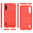 Flexi Slim Carbon Fibre Case for Xiaomi Mi A3 - Brushed Red